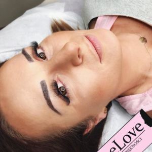 Brwi permanentne po drugim zabiegu