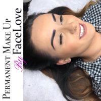 Makijaż permanentny brwi, odświeżenie po 2 latach.