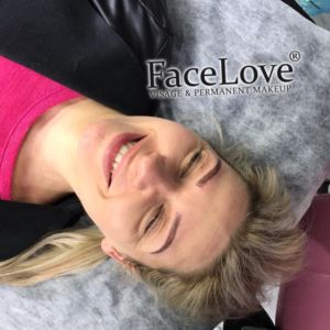 Szkolenie PMU Edyty z Niemiec, dzień I - brwi metodą włosa